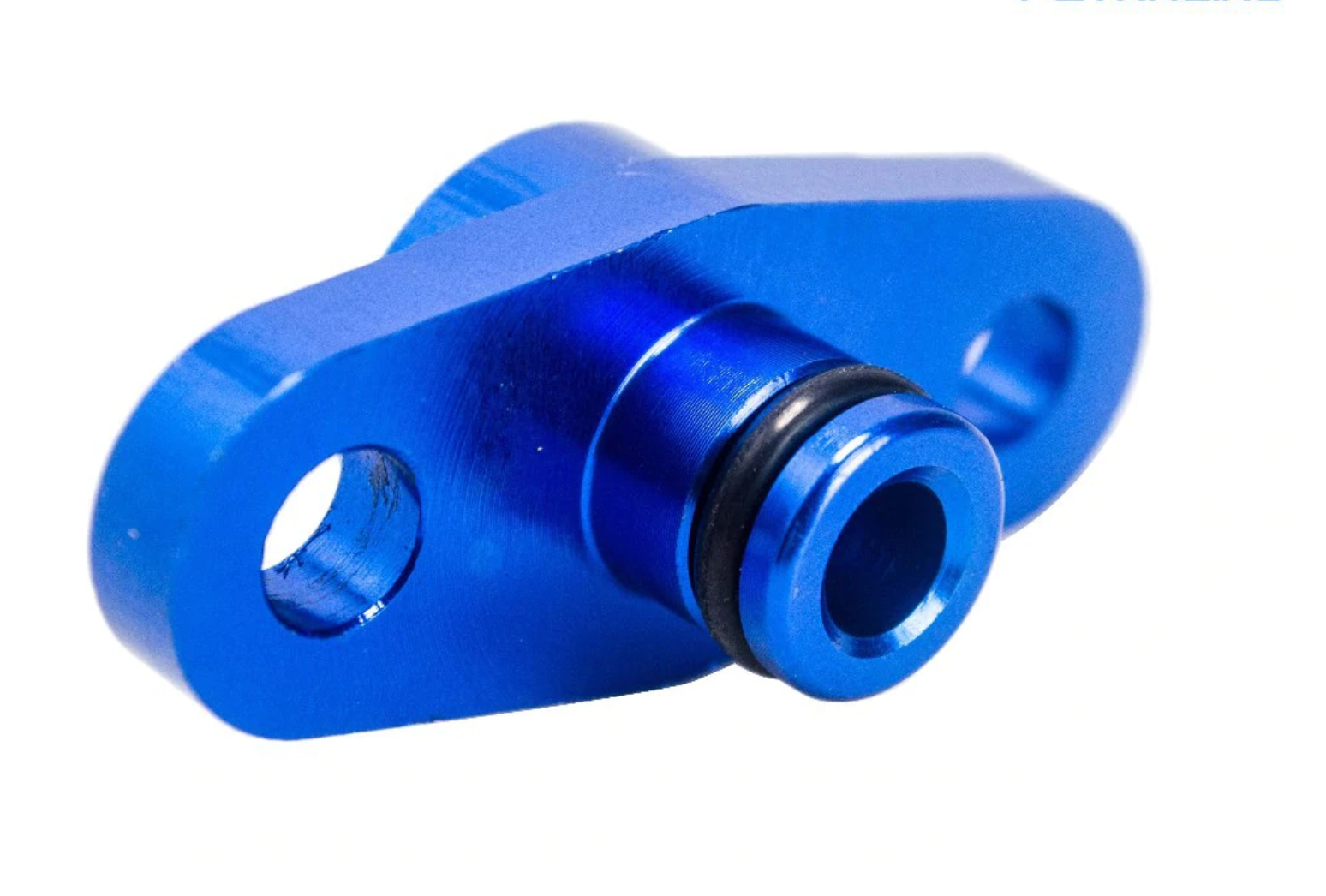 Fuel Rail Pressure Regulator Adapter 1/8 NPT Nissan Toyota Subaru Blue