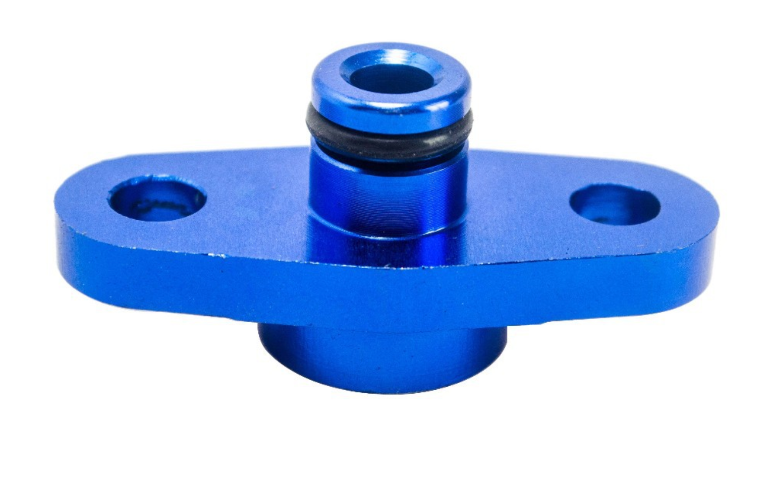 Fuel Rail Pressure Regulator Adapter 1/8 NPT Nissan Toyota Subaru Blue