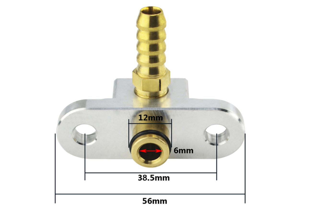 Fuel Pressure Regulator Fuel Rail Adaptor For Subaru STi - Subaru, Impreza WRX STi