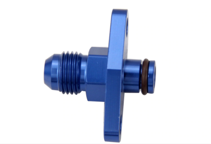 Fuel Rail Pressure Regulator Adapter AN6 Blue For Nissan Toyota Subaru