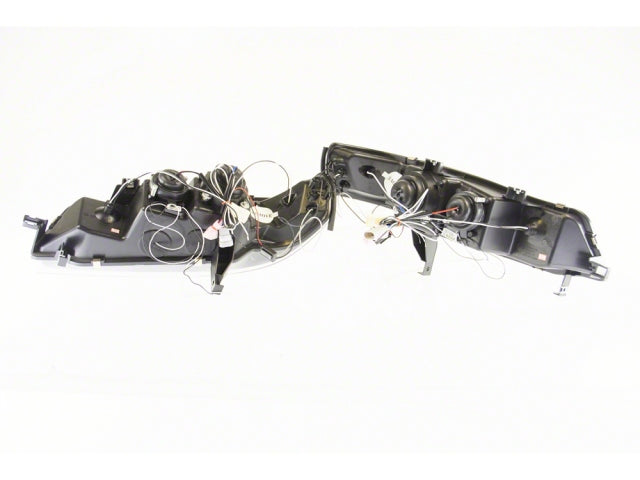 Head Lights for Honda Accord 94-97 Black Lamps