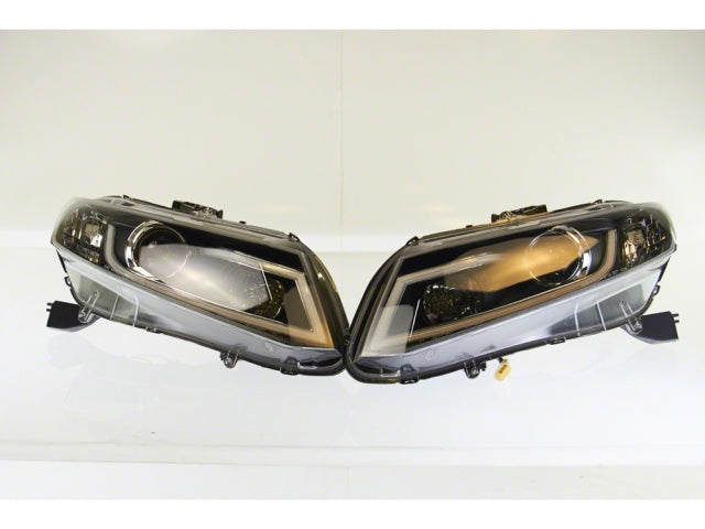 Head Lights for Honda Civic 2/4 Door 12-14 Lamps with Light Bar
