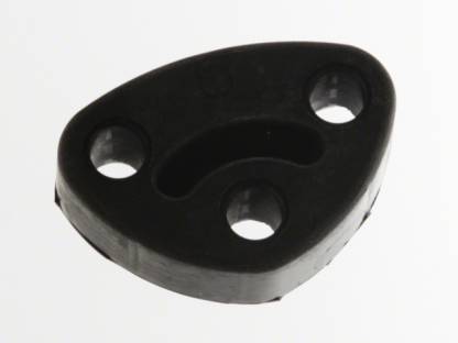 3 Hole Exhaust Hanger Bushing Muffler Insulator Black