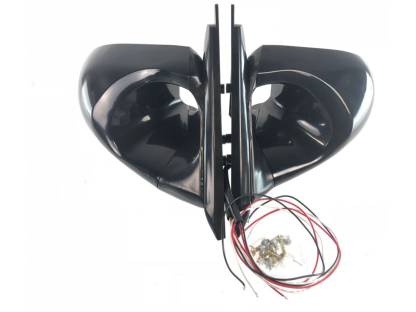Aero Side View Mirrors Powered Motorized 89-94 Nissan 240sx S13 180sx