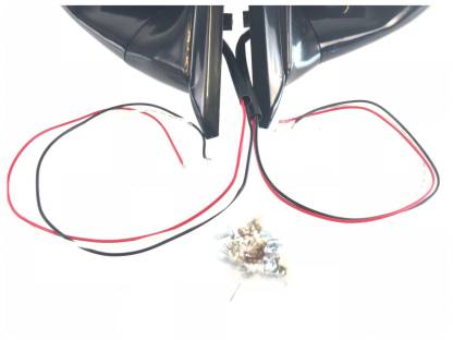 Aero Side View Mirrors Powered Motorized 89-94 Nissan 240sx S13 180sx