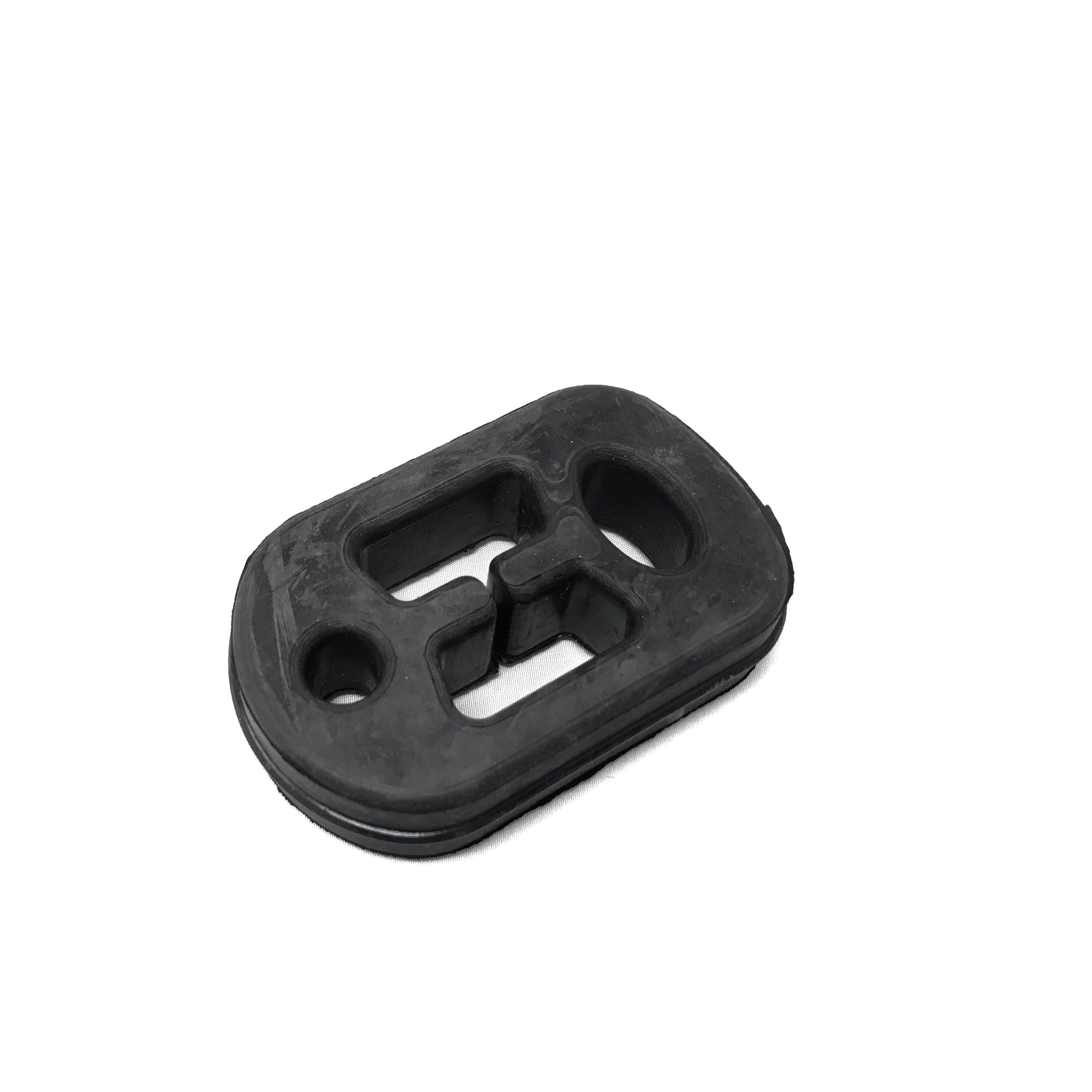 2 Hole Exhaust Hanger Bushing Muffler Insulator Black
