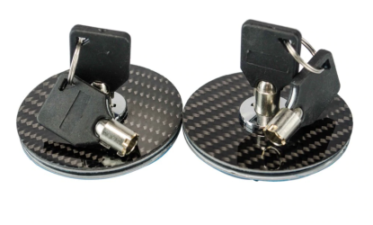 Racing Engine Bonnet Flush Plus With Key Hood Pin Latch Kit Carbon Fiber