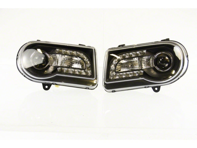 Head Lights for Chrysler 300C 05-10 Lamps with LED Decoration