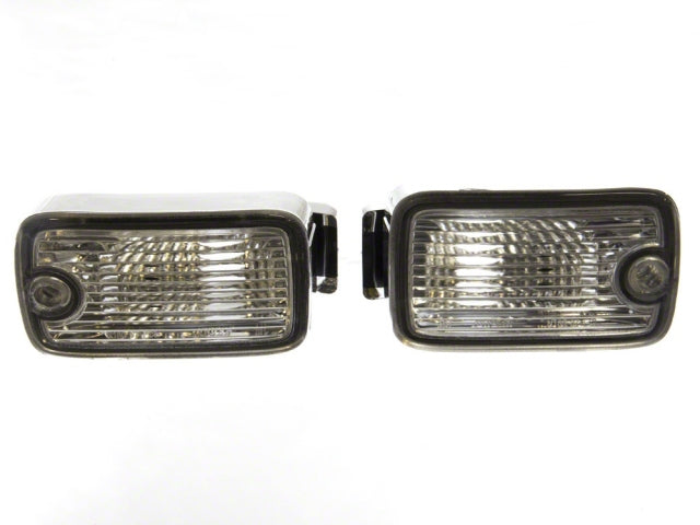 Front Clear Bumper Single Position Lights Nissan S13 180SX Type X
