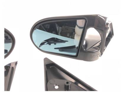 Aero Side View Mirrors Unpowered Manual 89-94 Nissan 240sx S13 180sx